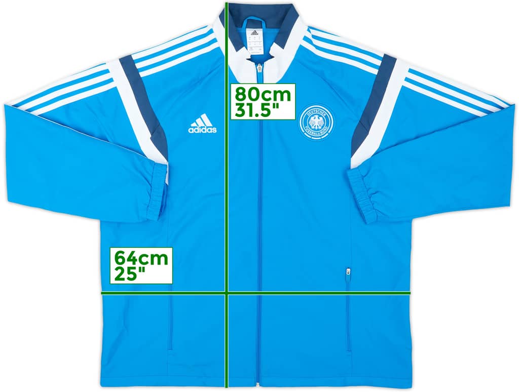 2014-15 Germany adidas Track Jacket - 10/10 - (XL)