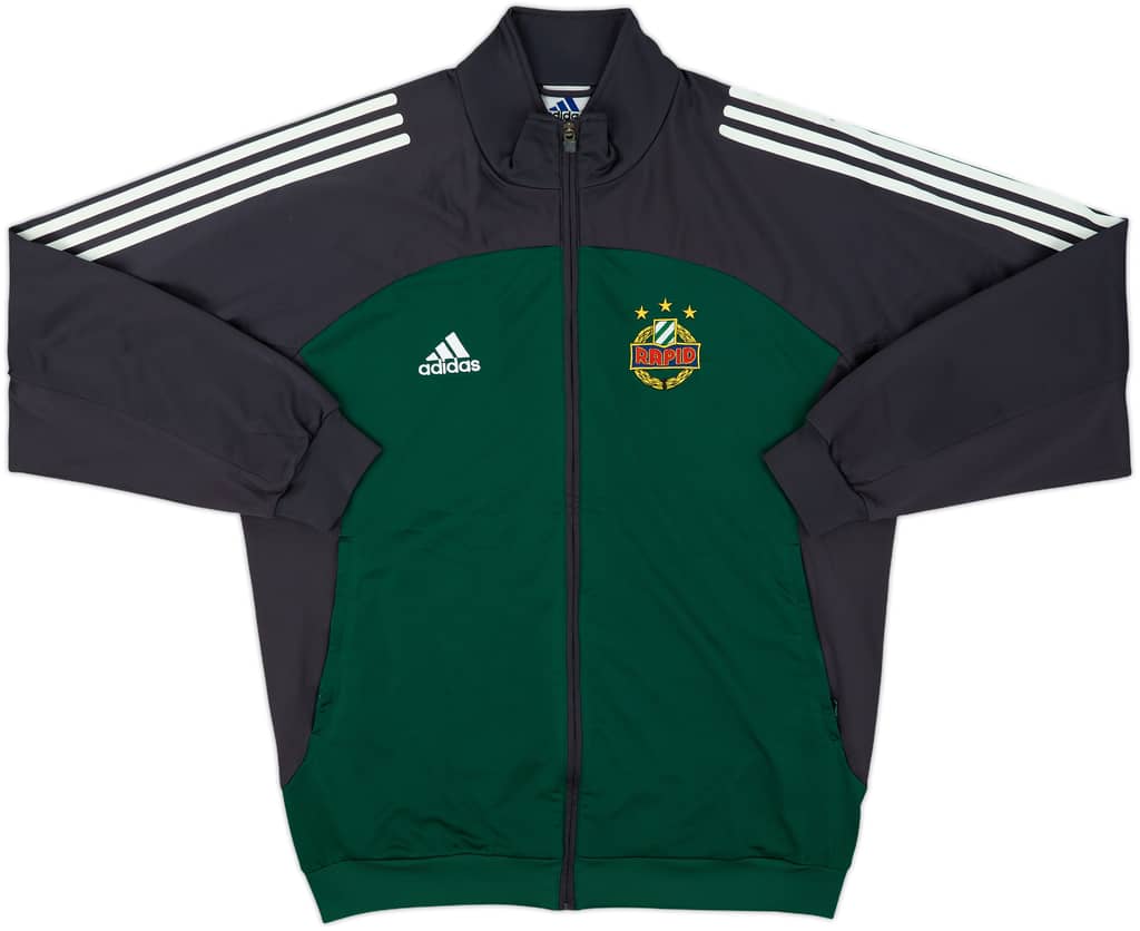 2002-03 Rapid Vienna adidas Track Jacket - 9/10 - (M/L)