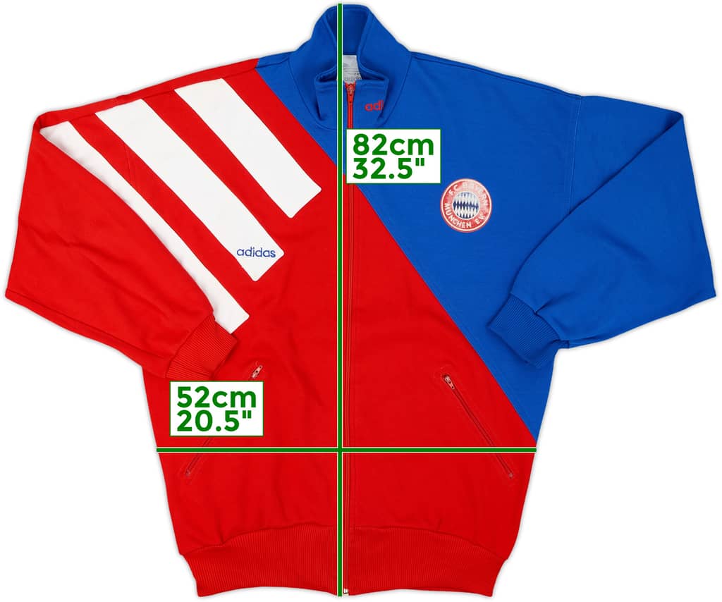1993-95 Bayern Munich adidas Track Jacket - 6/10 - (L)