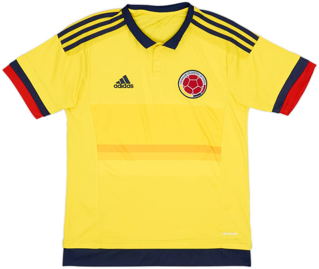 2015 Colombia Copa America Home Shirt - 8/10 - (S)