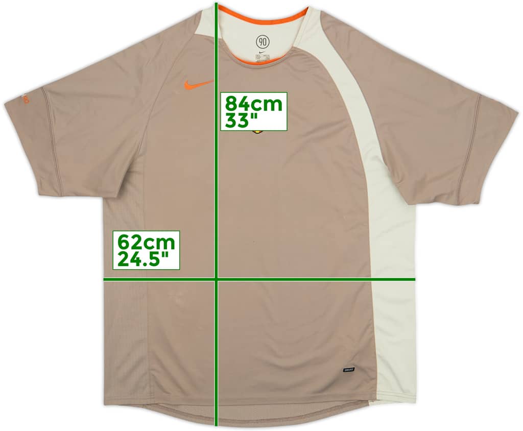 2004-05 Valencia Nike Training Shirt - 10/10 - (XL)