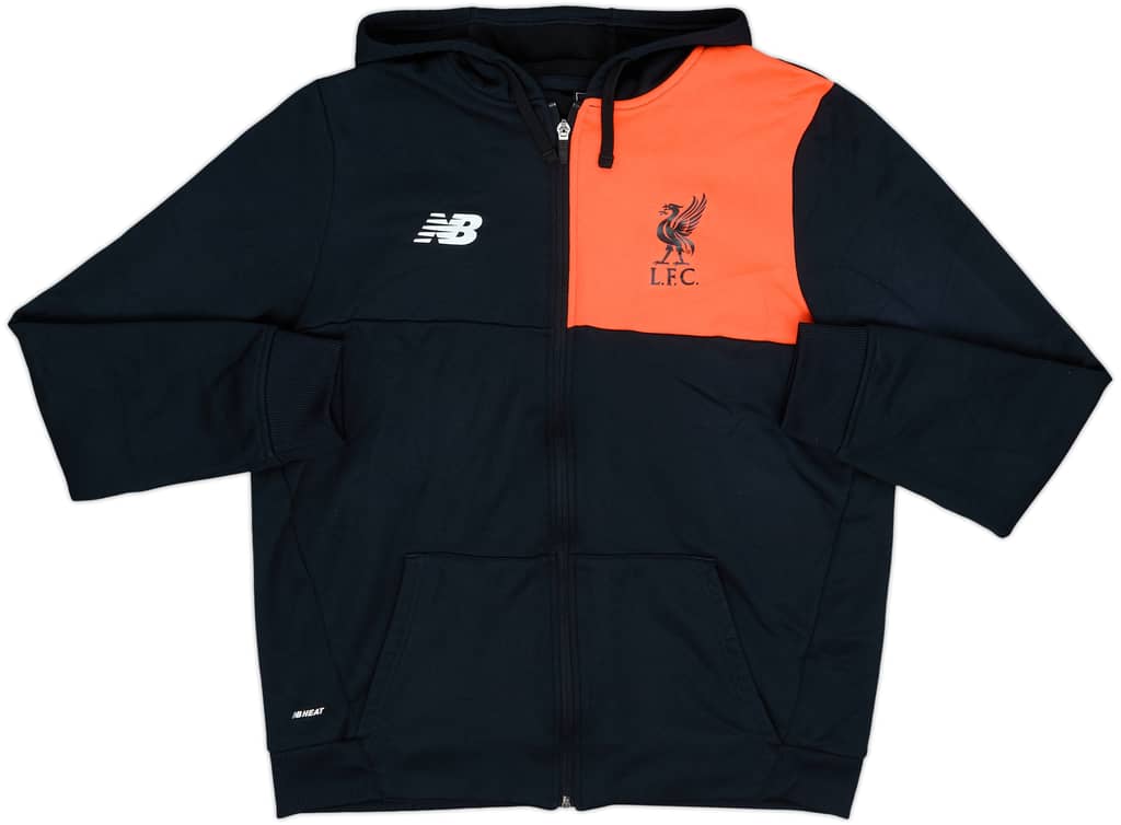 2016-17 Liverpool New Balance Hooded Track Jacket - 8/10 - (L)