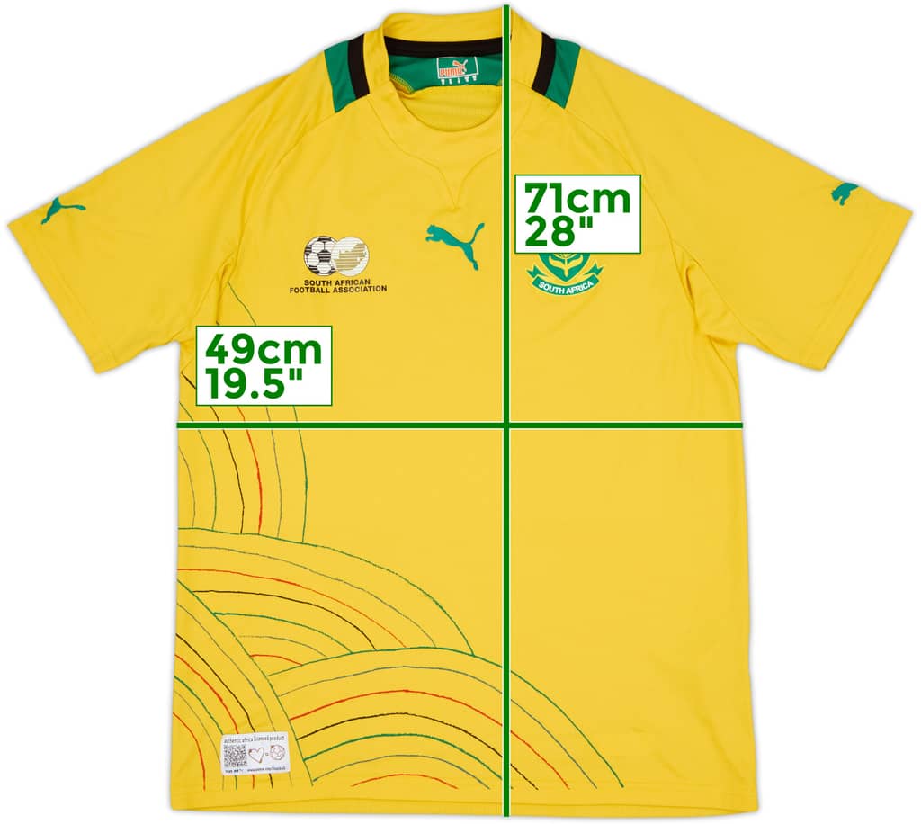2012-13 South Africa Home Shirt - 9/10 - (M)