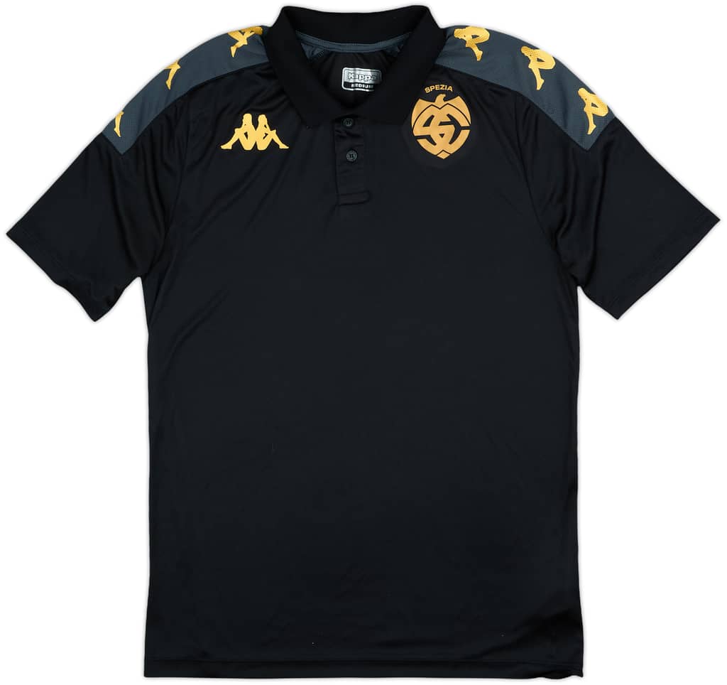 2023-24 Spezia Kappa Polo Shirt - 9/10 - (M)