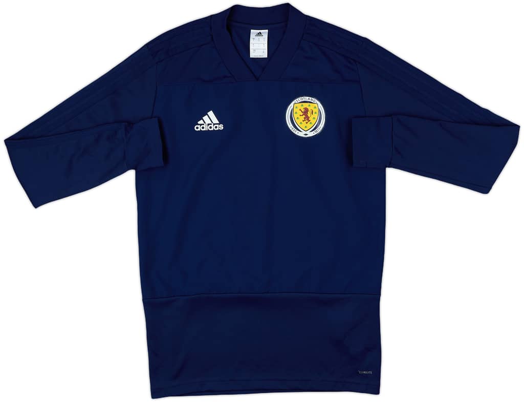 2018-19 Scotland adidas Sweat Top - 9/10 - (S)