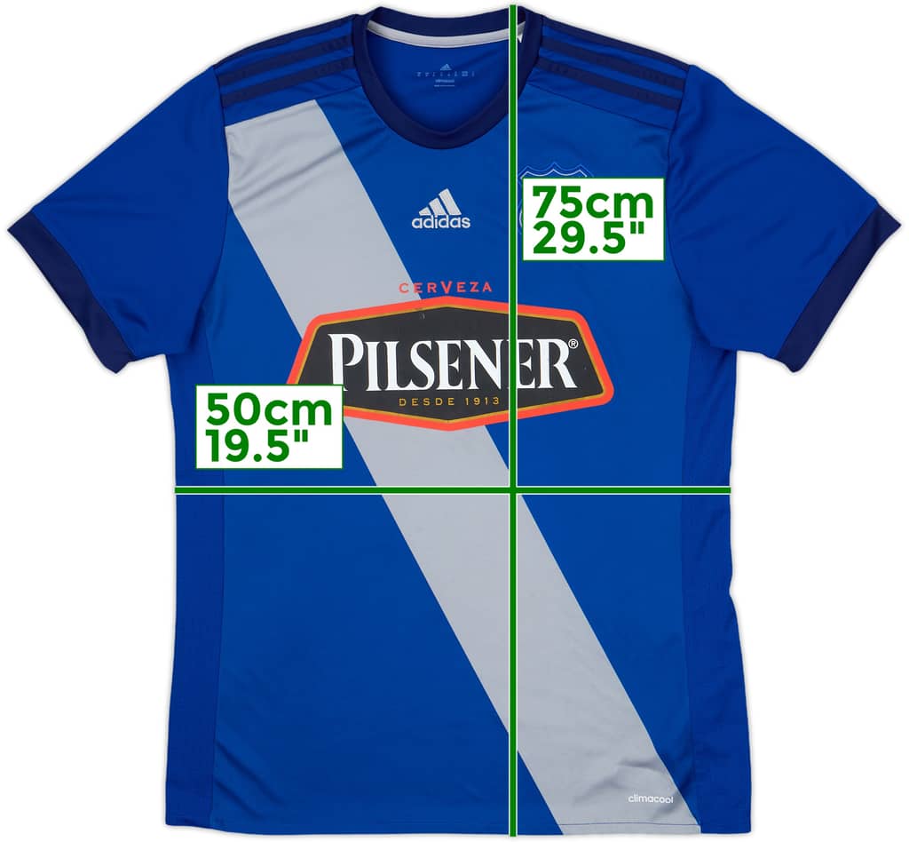 2017 Emelec Home Shirt - 7/10 - (M)