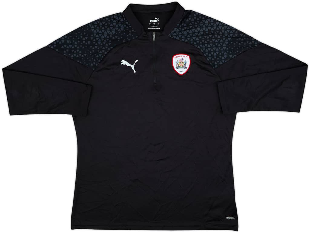 2022-23 Barnsley Puma 1/4 Zip Training Top - 8/10 - (L)