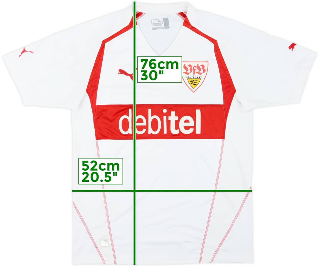 2004-05 Stuttgart Home Shirt - 7/10 - (L)
