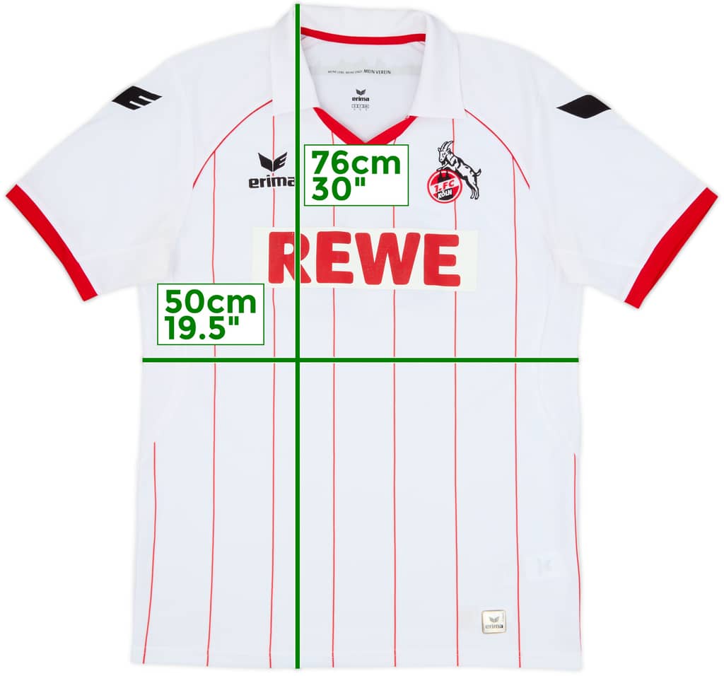 2012-13 FC Koln Home Shirt - 8/10 - (L)
