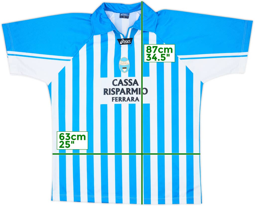 1997-98 SPAL Home Shirt - 8/10 - (XL)