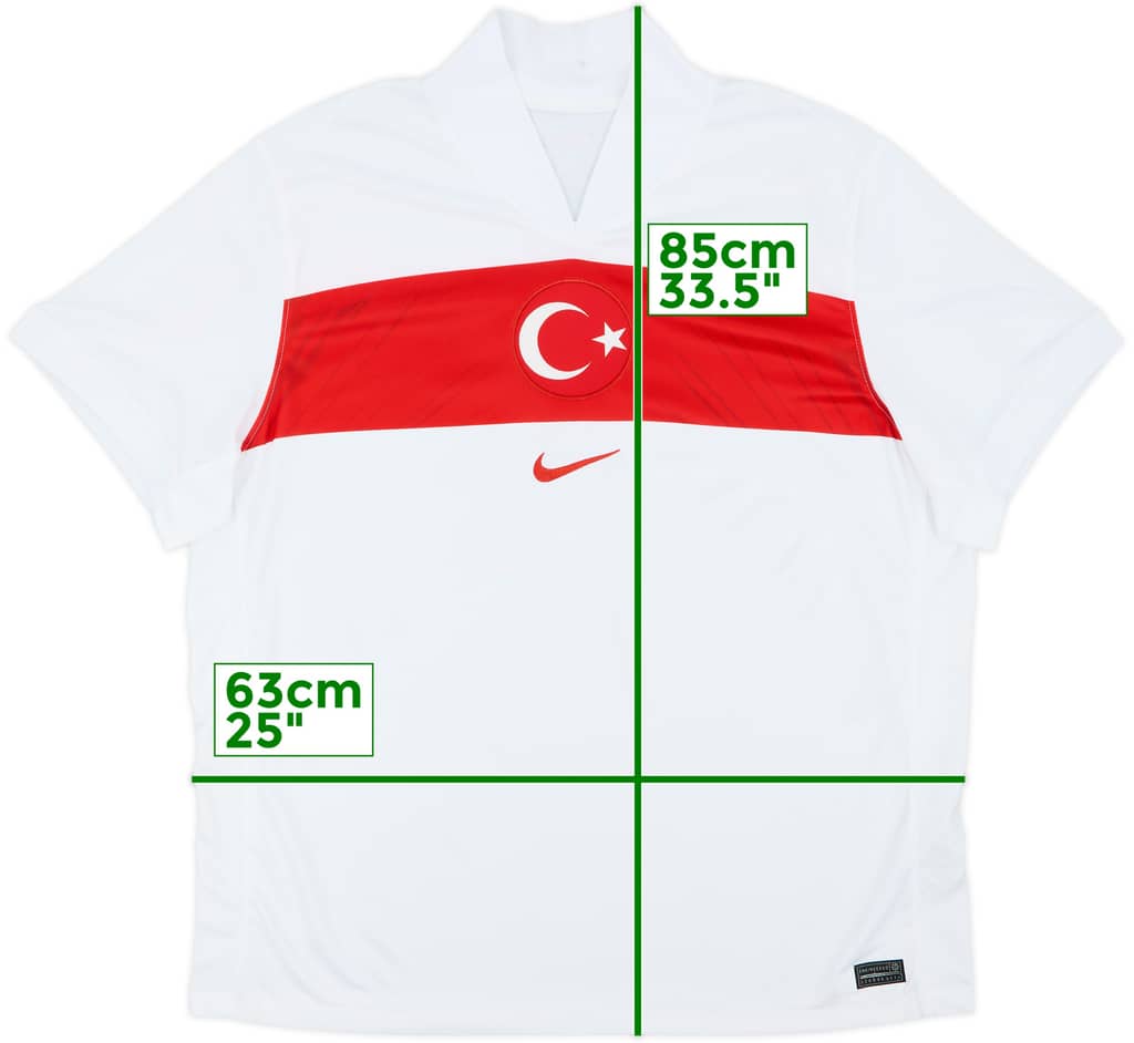 2024-25 Turkey Home Shirt - 9/10 - (XXL)