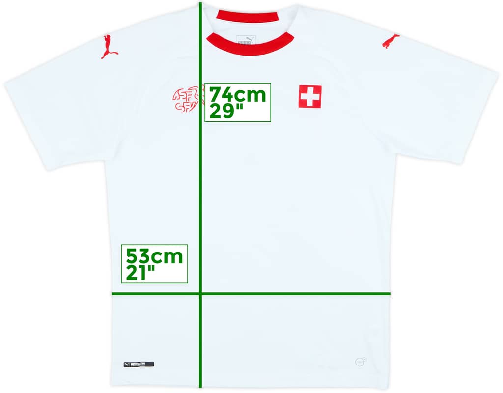 2018-20 Switzerland Away Shirt - 8/10 - (L)