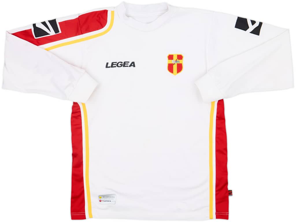 2007-08 Messina Home L/S Shirt - 7/10 - (L)
