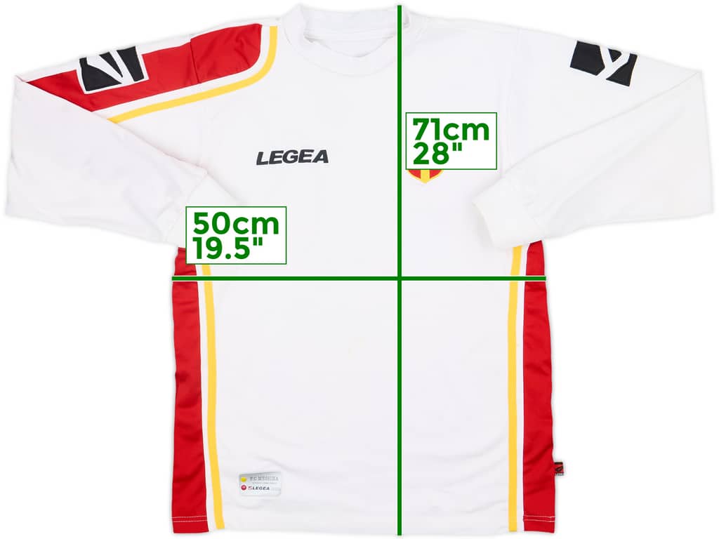 2007-08 Messina Home L/S Shirt - 7/10 - (L)