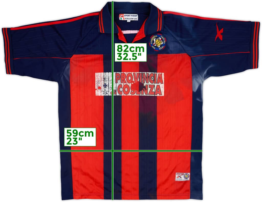 2002-03 Cosenza Home Shirt - 3/10 - (XL)