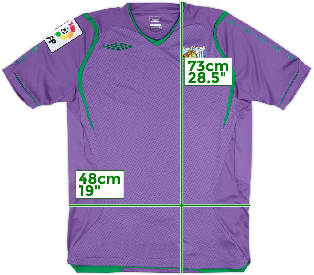 2008-09 Malaga Away Shirt - 9/10 - (S)