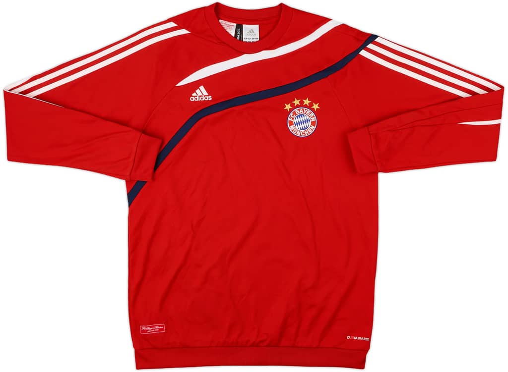 2009-10 Bayern Munich adidas Sweat Top - 9/10 - (XL.Boys)