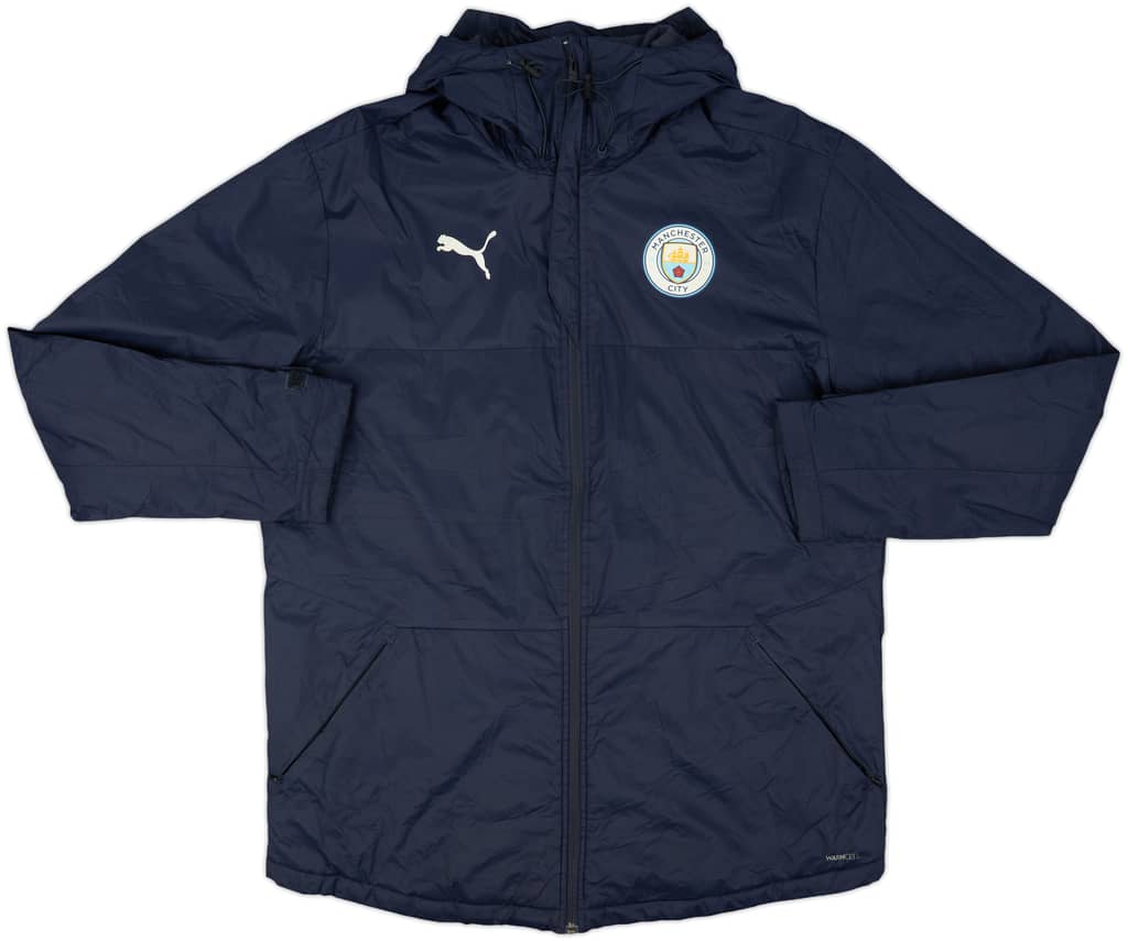 2022-23 Manchester City Puma Padded Bench Coat - 10/10 - (L)