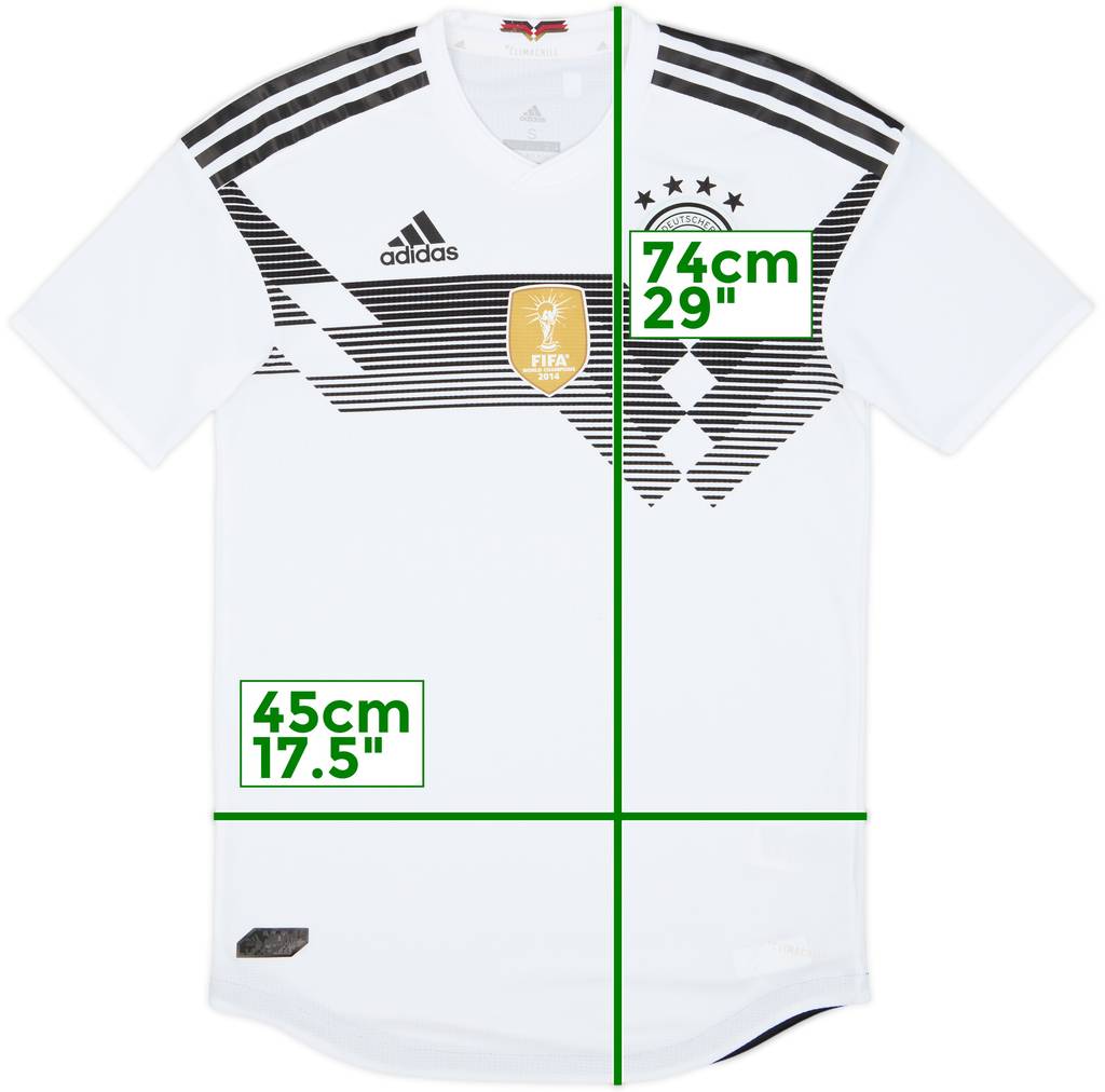2018-19 Germany Authentic Home Shirt - 8/10 - (S)