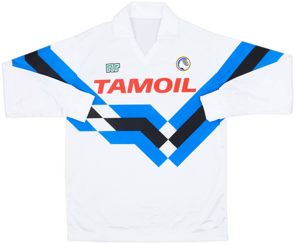 1989-91 Atalanta Away L/S Shirt - 8/10 - (L)