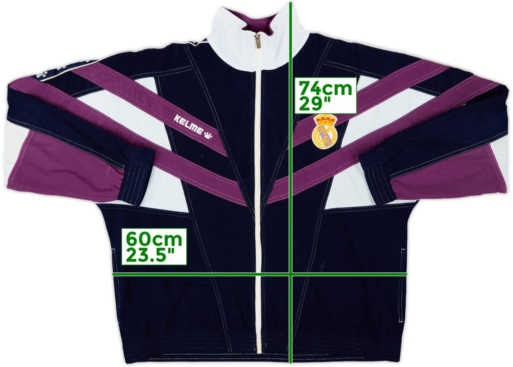 1997-98 Real Madrid Kelme Track Jacket - 7/10 - (L)