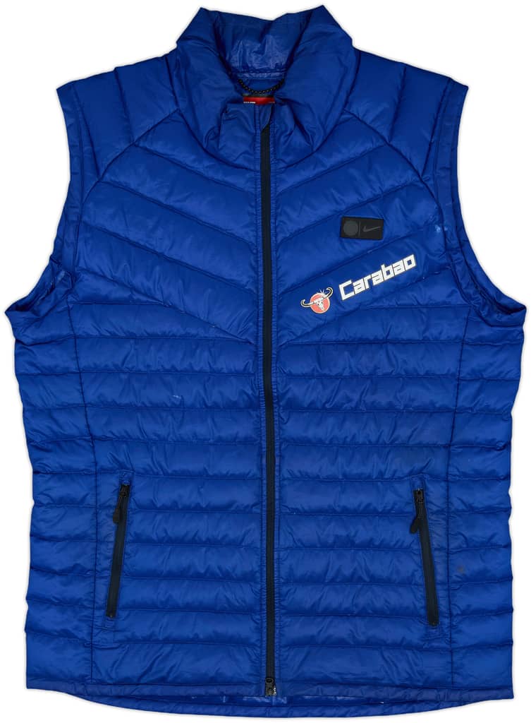 2017-18 Chelsea Player Issue Nike Padded Gilet - 7/10 - (L)