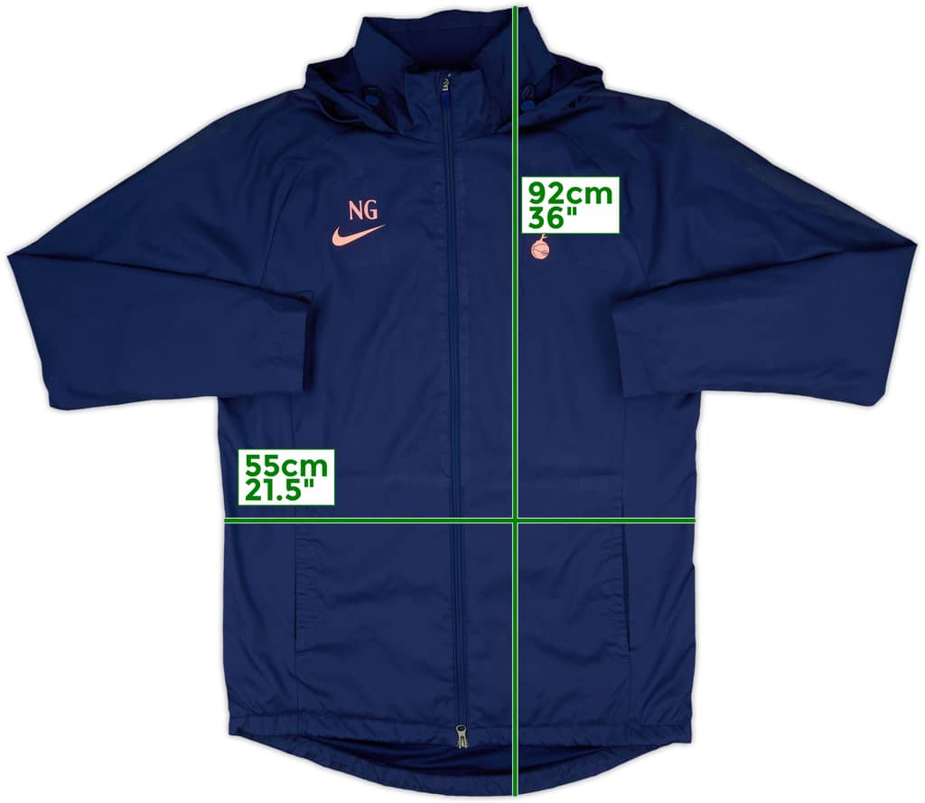 2020-21 Tottenham Staff Issue Nike Padded Bench Coat NG - 8/10 - (L)