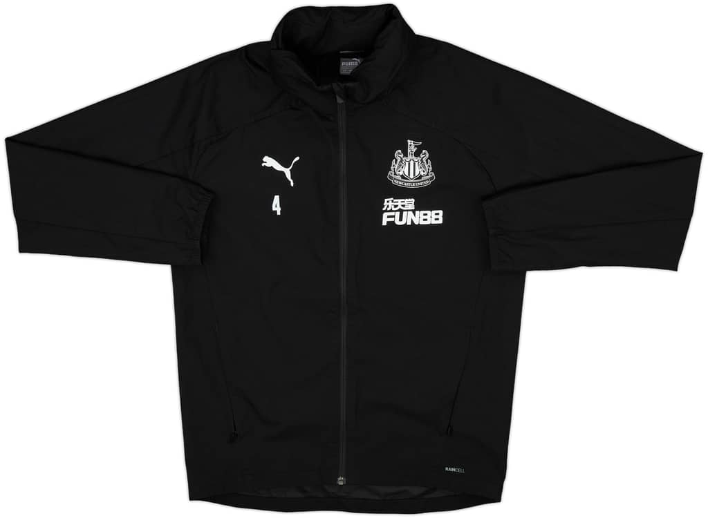 2018-19 Newcastle Player Issue Puma Hooded Rain Jacket #4 - 9/10 - (S)