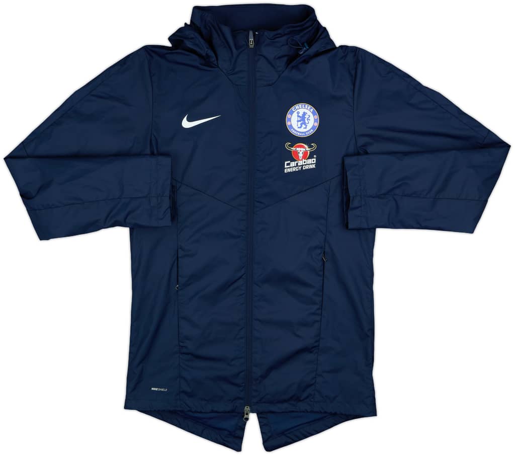2018-19 Chelsea Nike Hooded Rain Jacket - 8/10 - (S)