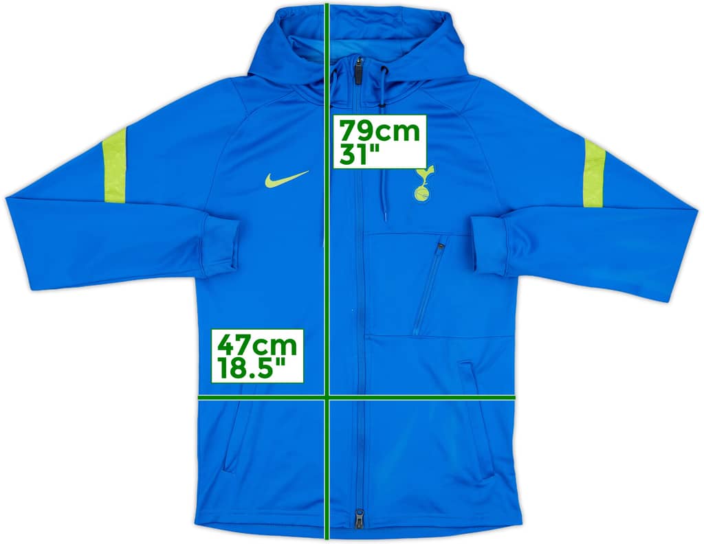 2021-22 Tottenham Nike Hooded Track Jacket - 5/10 - (S)