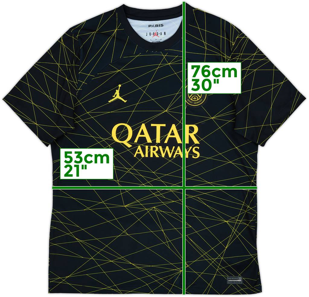2022-23 Paris Saint-Germain Fourth Shirt - 10/10 - (L)