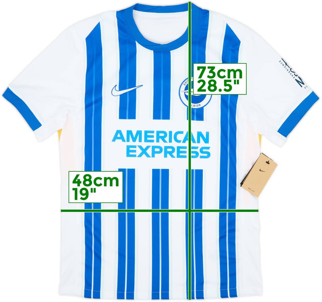 2024-25 Brighton Home Shirt (M)