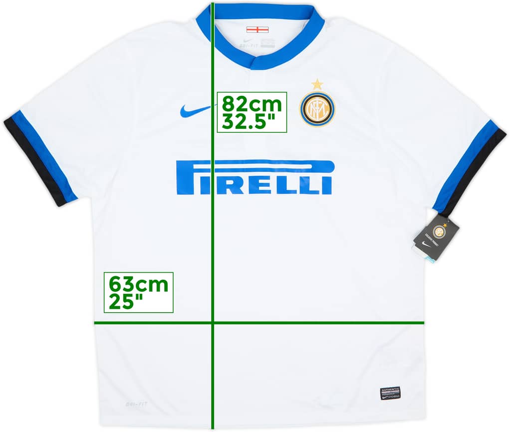 Camiseta de visitante del Inter Milan 2013-14 (XXL)