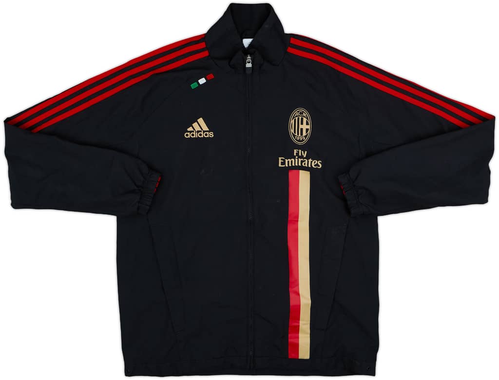 2011-12 AC Milan adidas Track Jacket - 7/10 - (S)