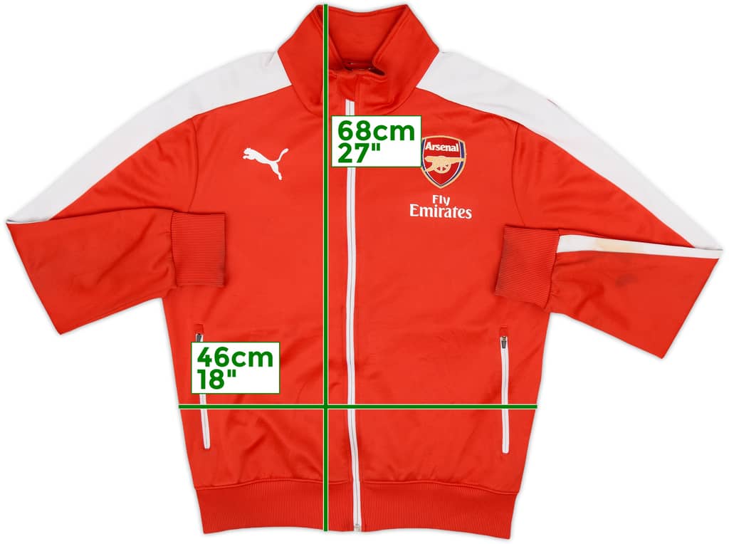 2014-15 Arsenal Puma Track Jacket - 5/10 - (S)