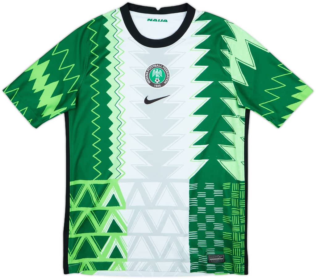 2020-21 Nigeria Home Shirt - 8/10 - (XL.Boys)
