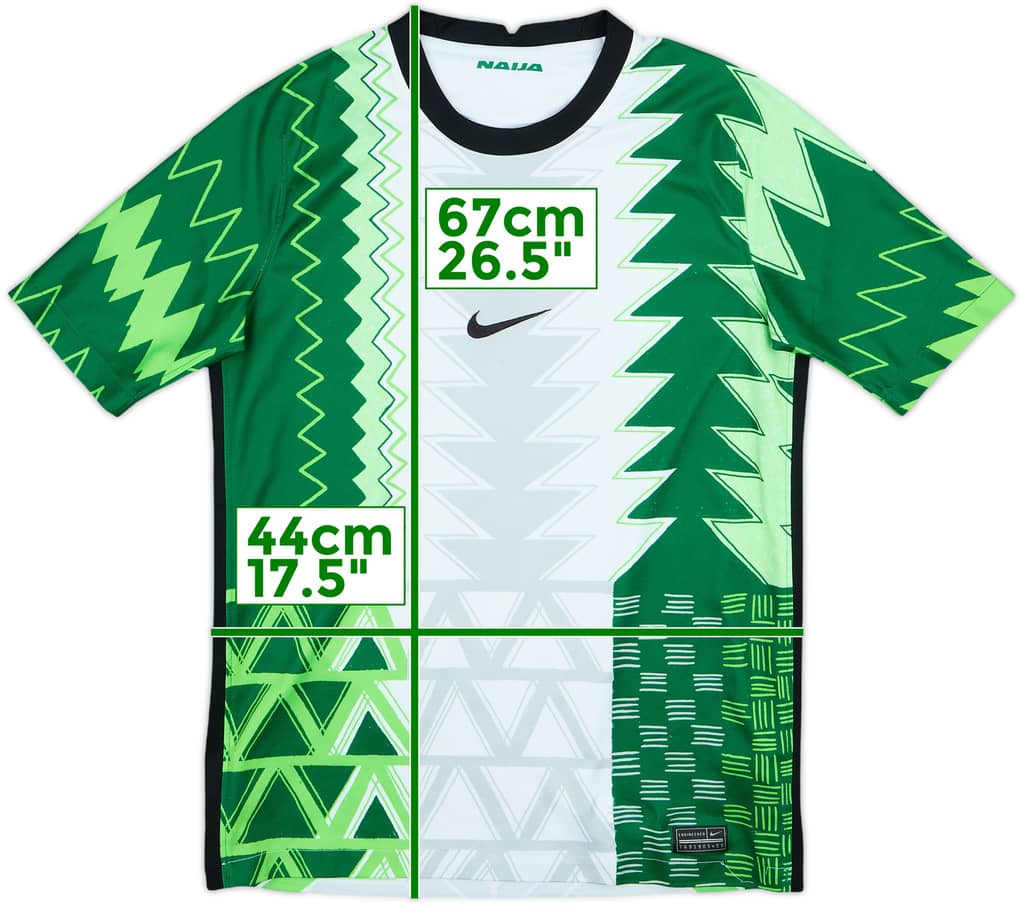 2020-21 Nigeria Home Shirt - 8/10 - (XL.Boys)