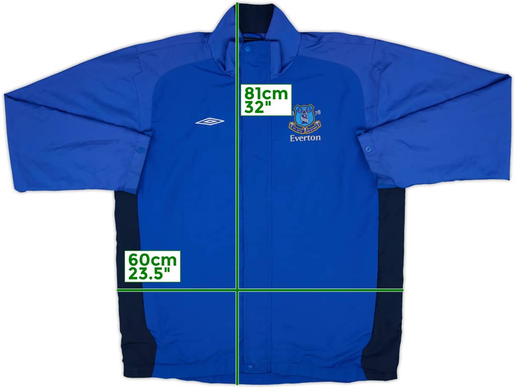 2006-07 Everton Umbro Track Jacket - 7/10 - (L)