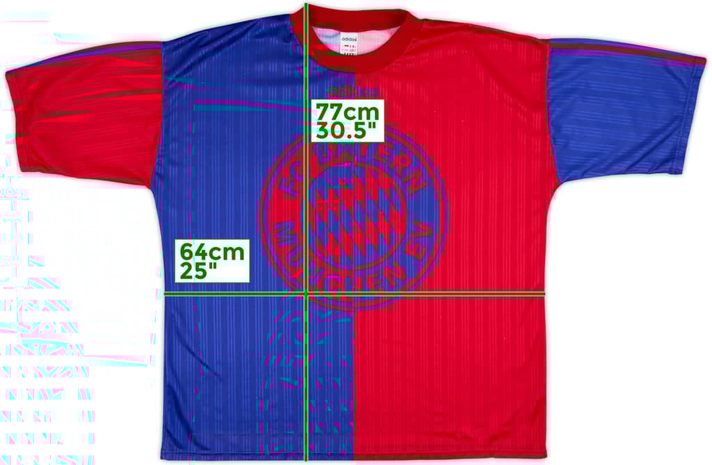 1996-97 Bayern Munich adidas Training Shirt - 8/10 - (XL)