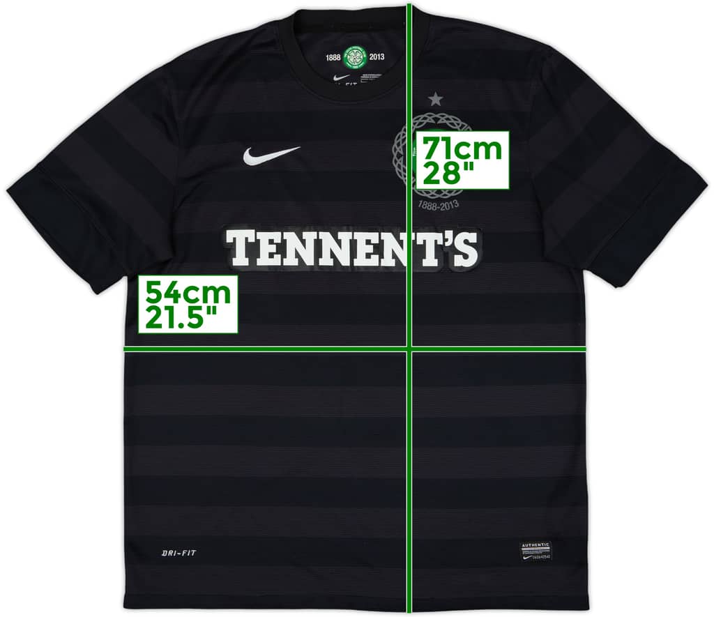 2012-13 Celtic '125th Anniversary' Away Shirt - 8/10 - (L)