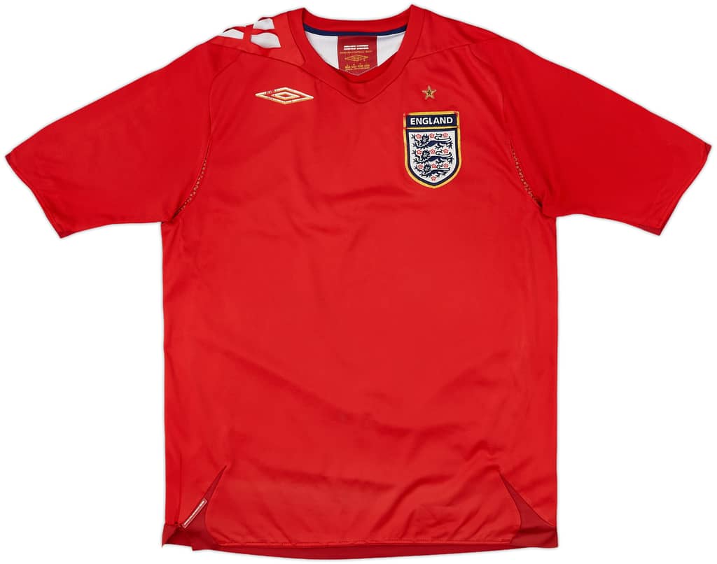2006-08 England Away Shirt - 5/10 - (M)