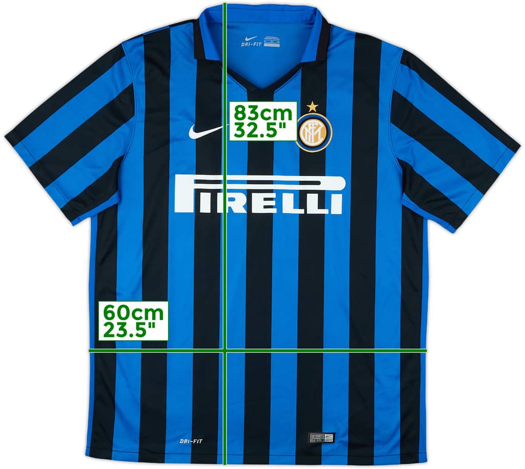 2015-16 Inter Milan Home Shirt - 10/10 - (XL)