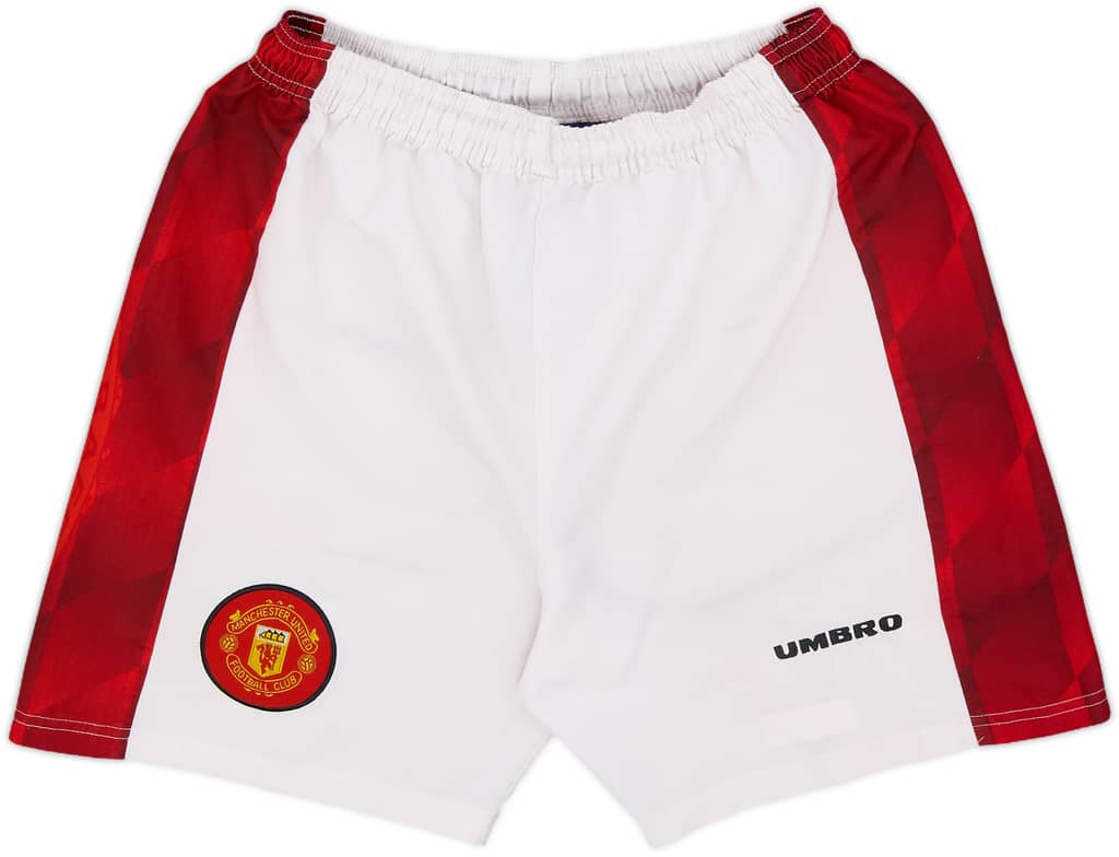 1996-98 Manchester United Home Shorts - 6/10 - (S)