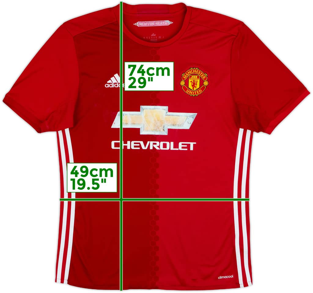 2016-17 Manchester United Home Shirt - 5/10 - (M)