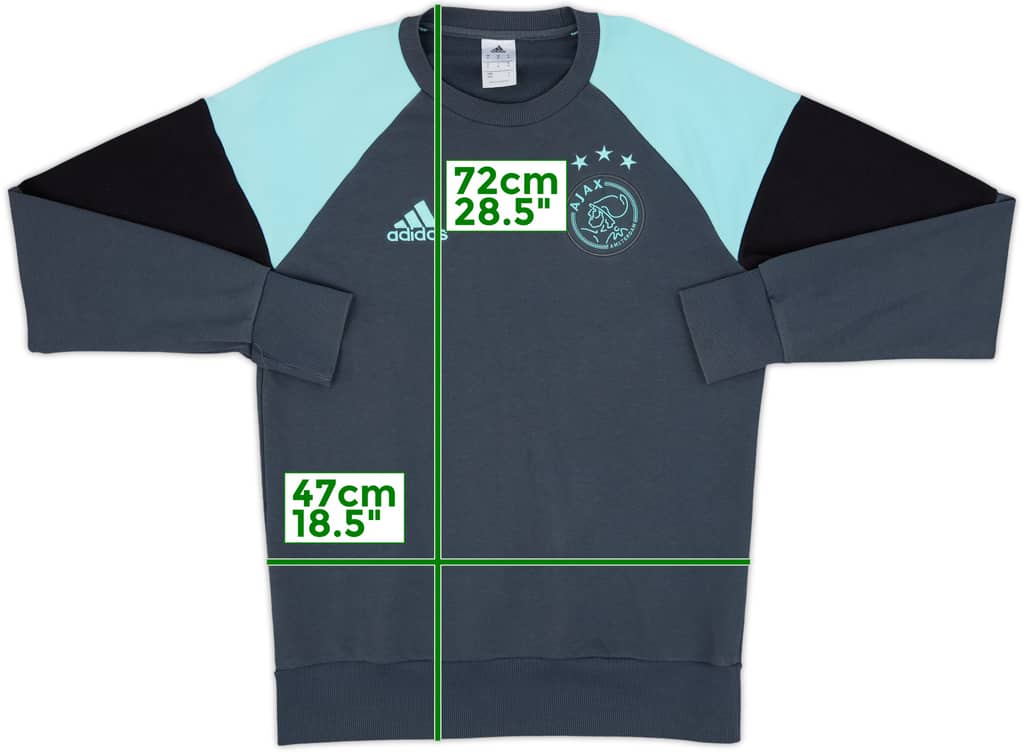 2016-17 Ajax adidas Sweat Top - 9/10 - (M)