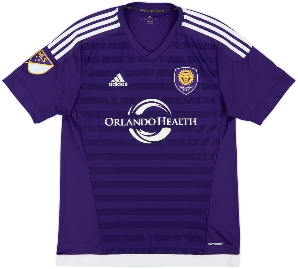 2016 Orlando City Home Shirt - 9/10 - (M)