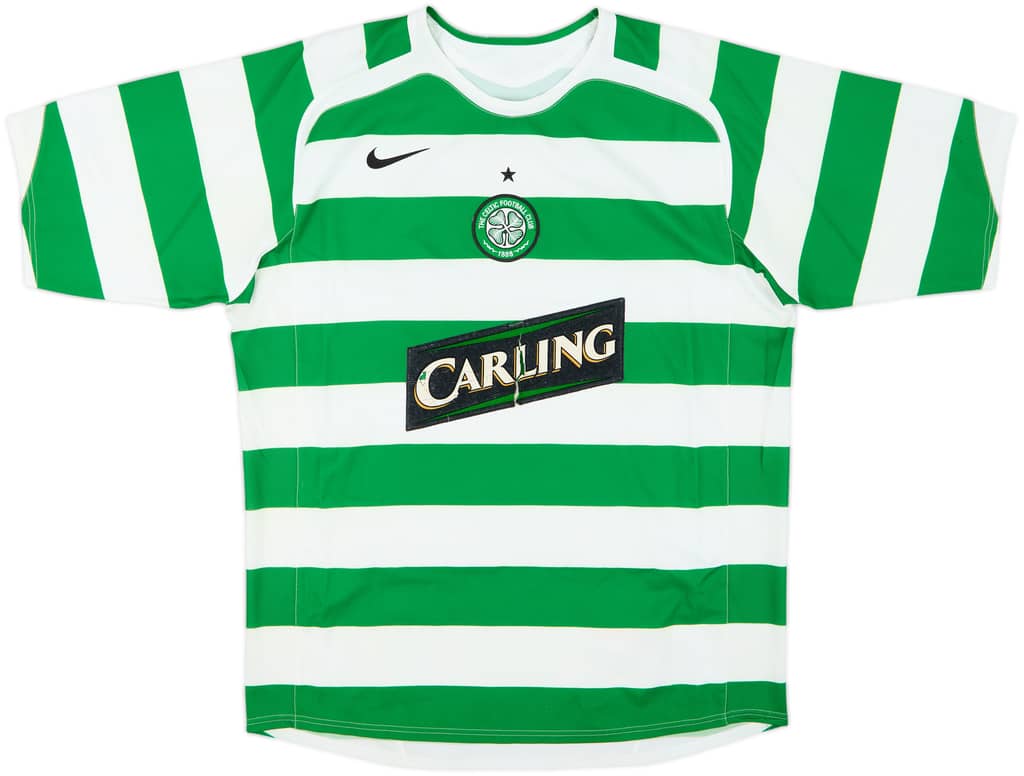 2005-07 Celtic Home Shirt - 4/10 - (L)