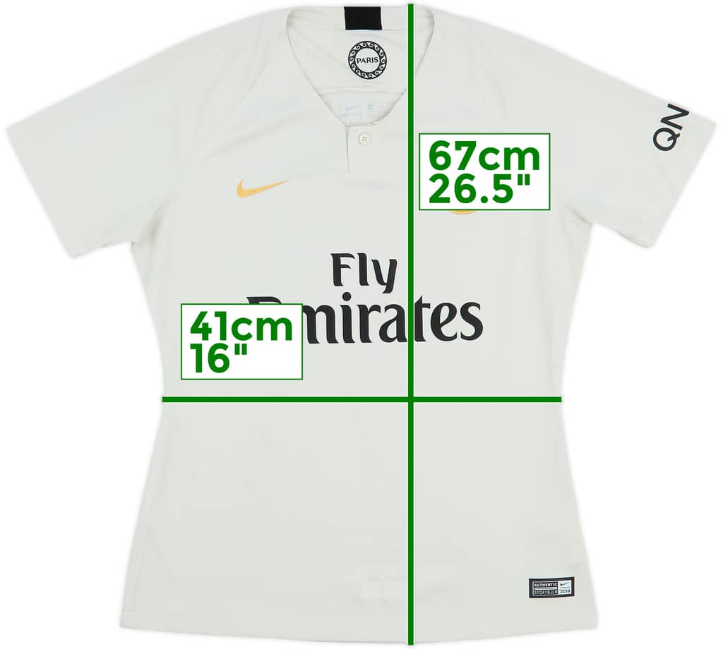 2018-19 Paris Saint-Germain Away Shirt - 10/10 - (Women's M)