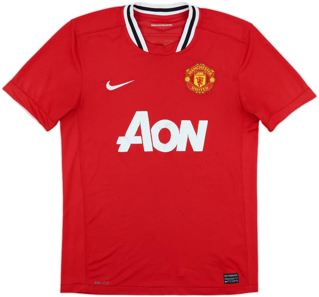 2011-12 Manchester United Home Shirt - 5/10 - (M)
