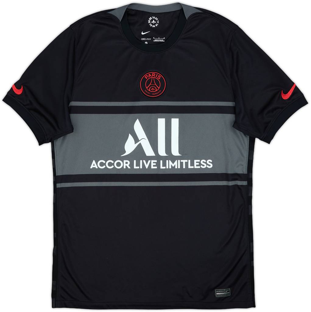 2021-22 Paris Saint-Germain Third Shirt - 8/10 - (M)